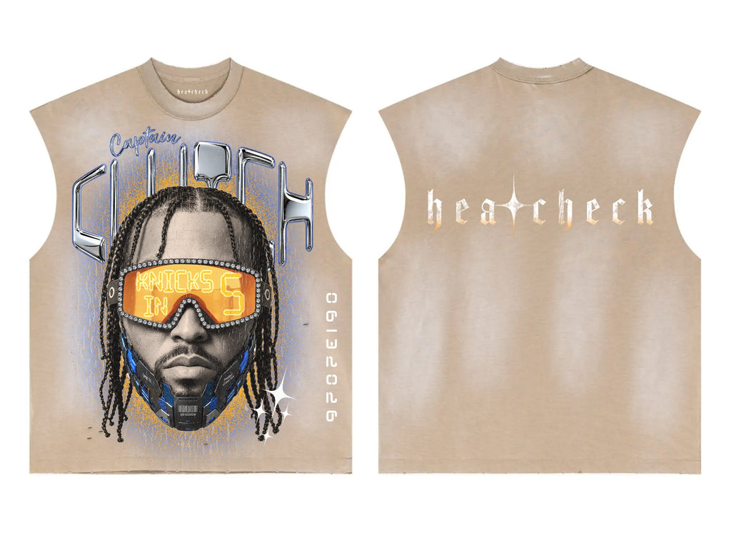 Cyberpunk Captain Clutch Tank - Heatcheck