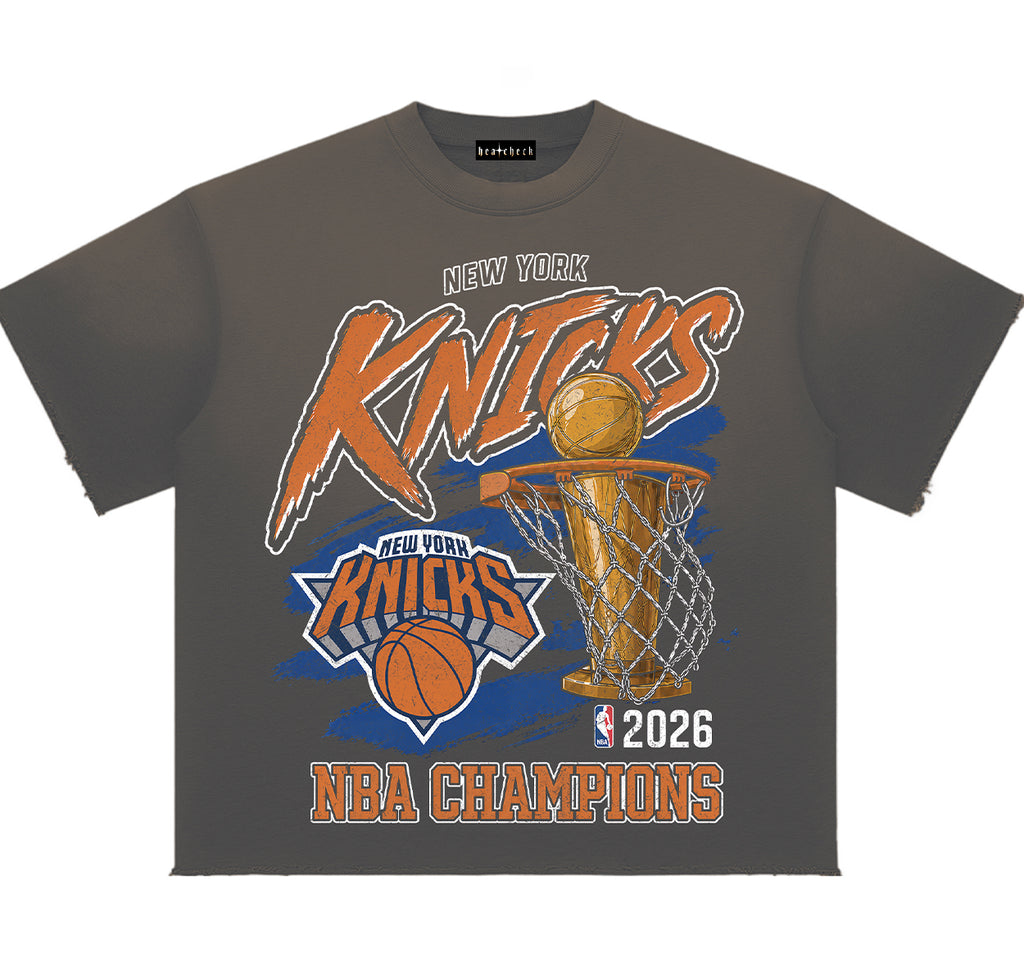 Knicks Retro Champs Sun Fade Tee